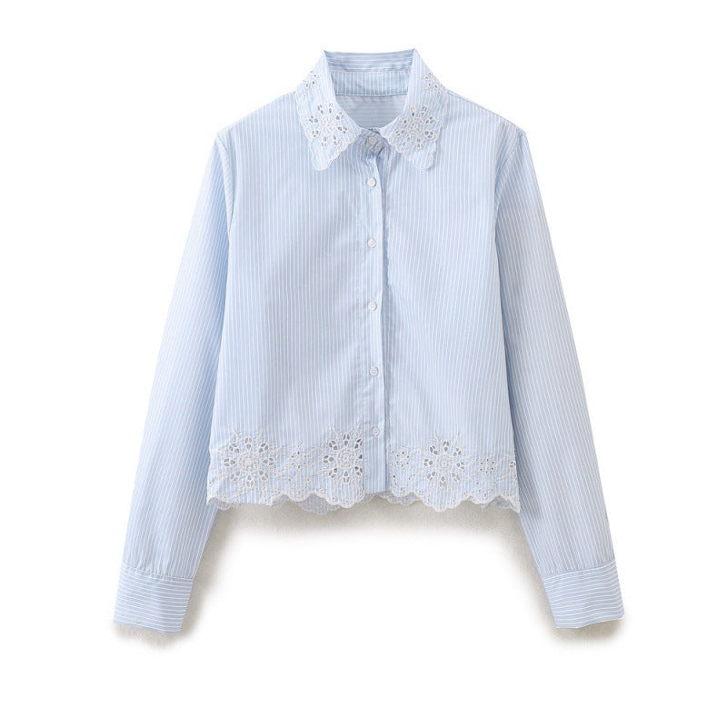 Embroidered Short Shirt