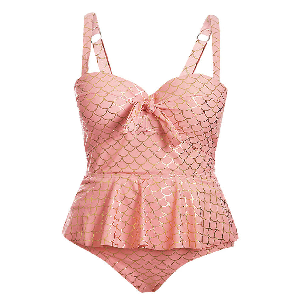 Bubble Bandeau Swimsuit