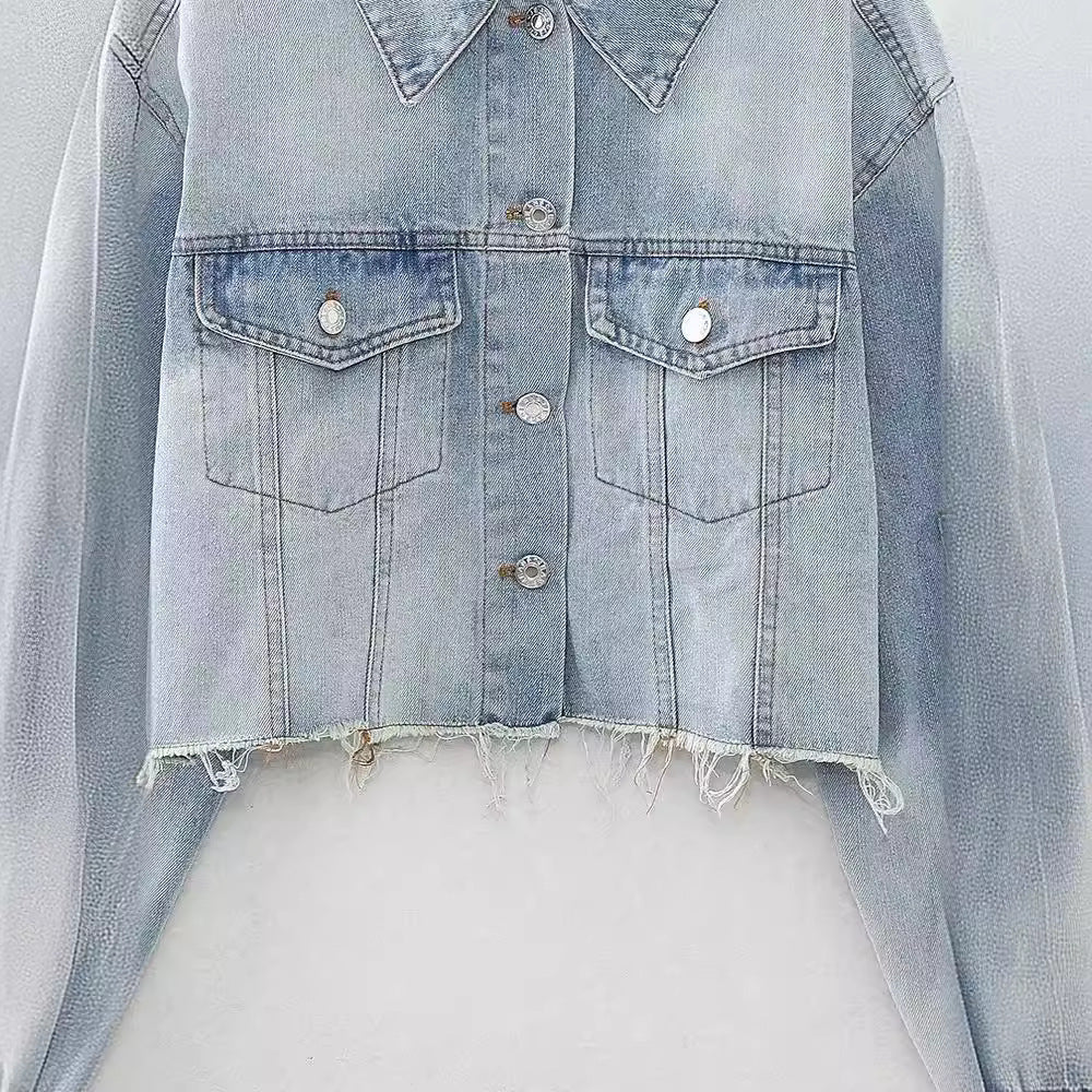Denim Short Jacket