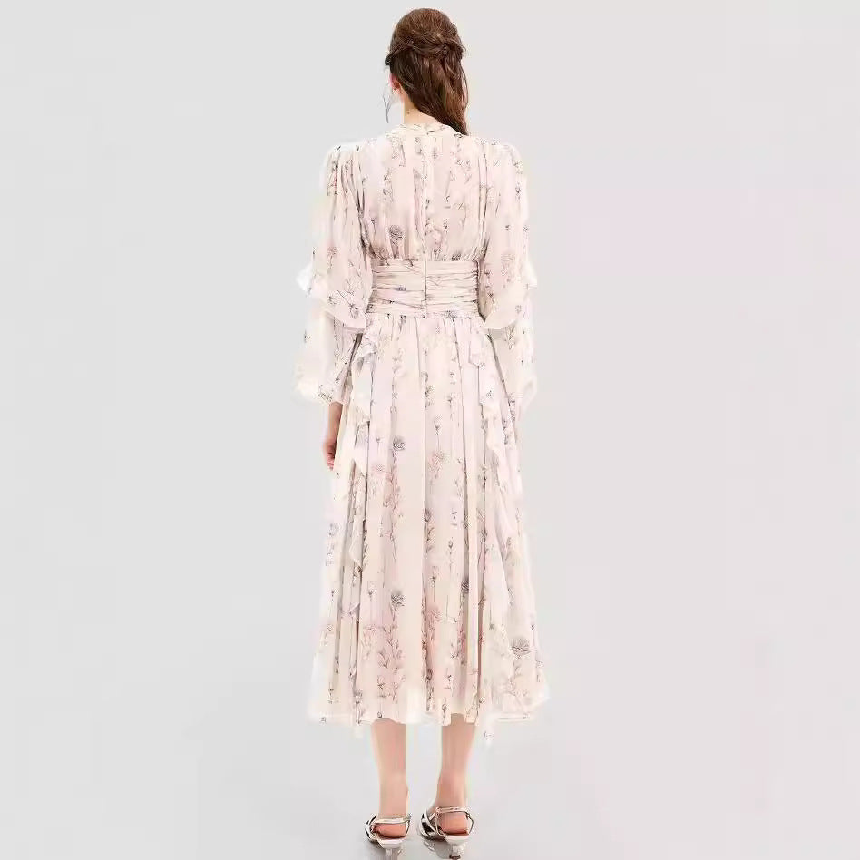 Chiffon Printed Dress
