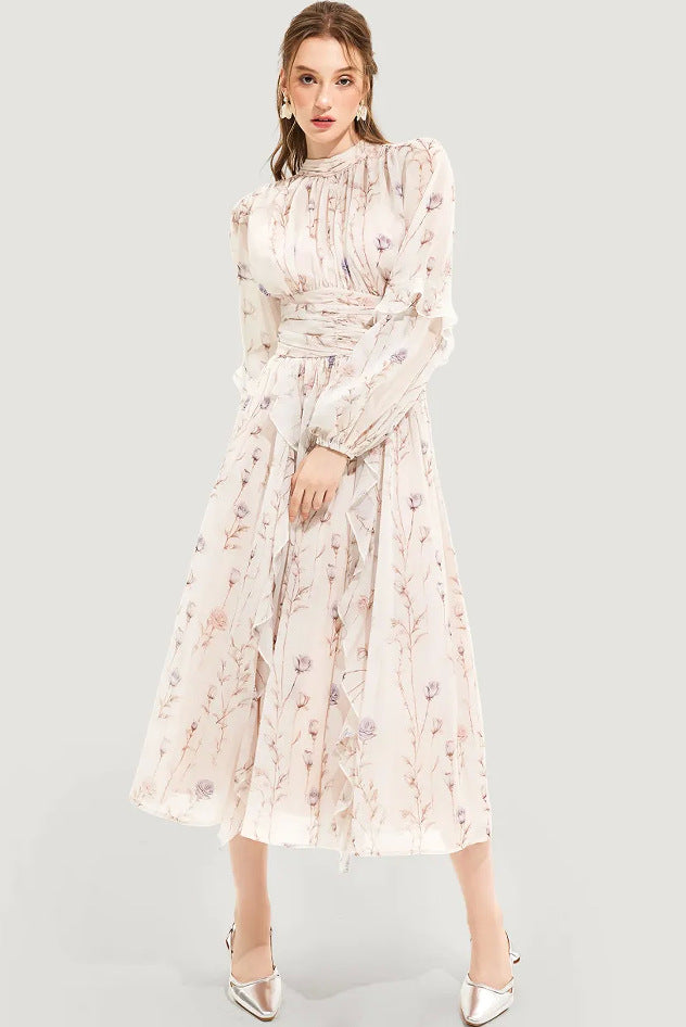 Chiffon Printed Dress