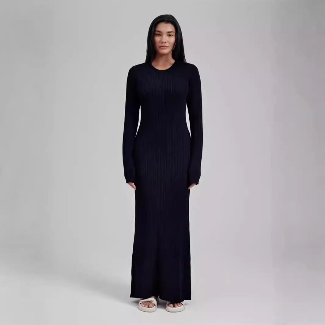 Long Sleeve Sweater Dress