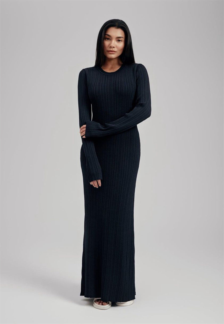 Long Sleeve Sweater Dress