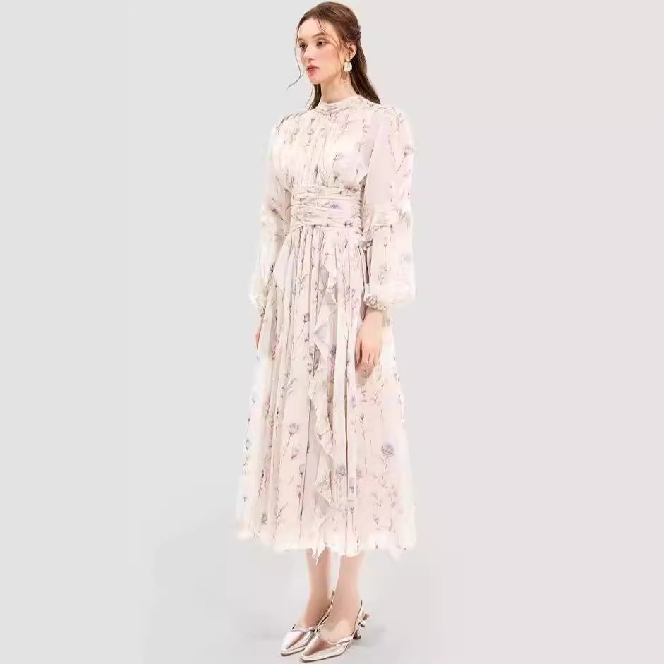 Chiffon Printed Dress