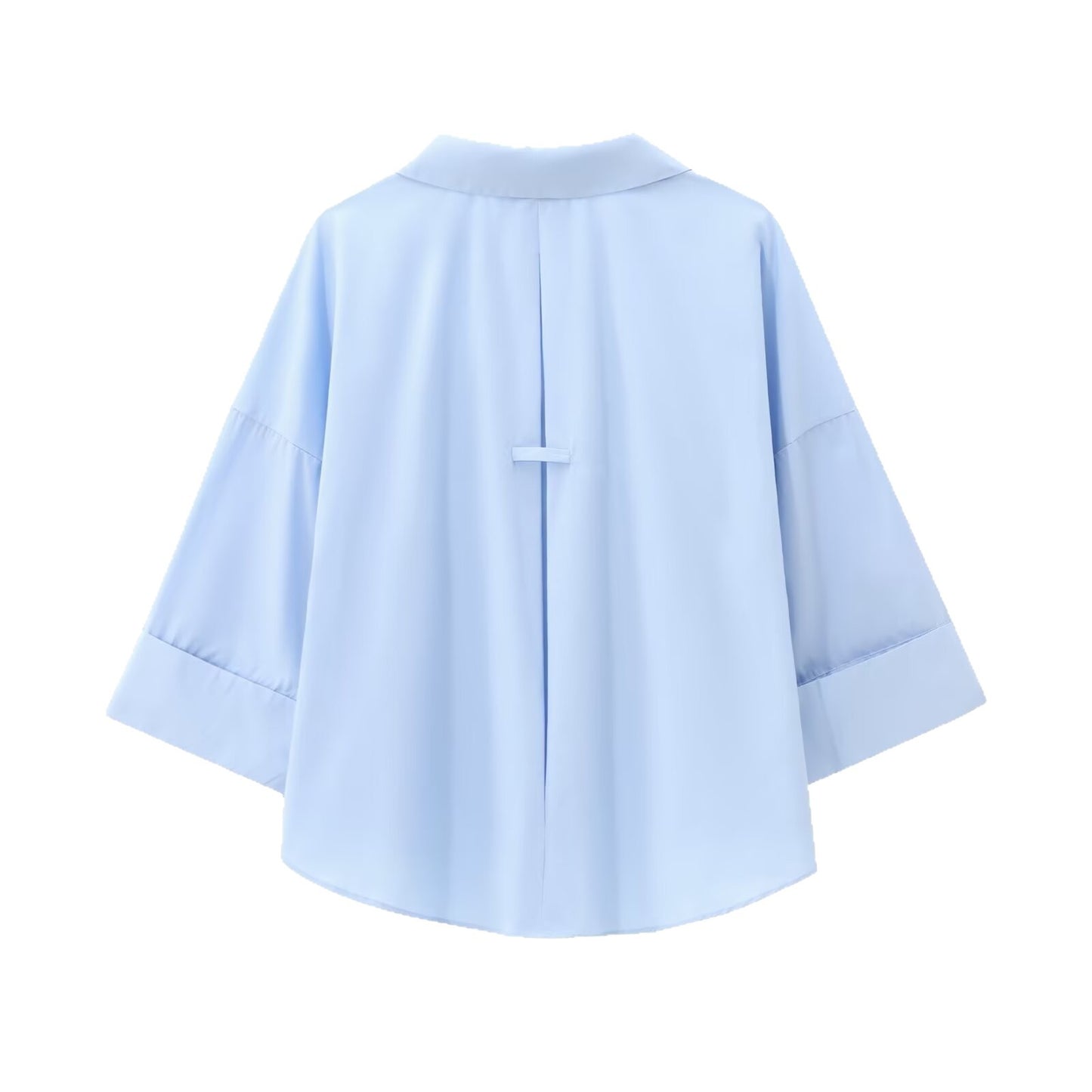 Loose Poplin Shirt
