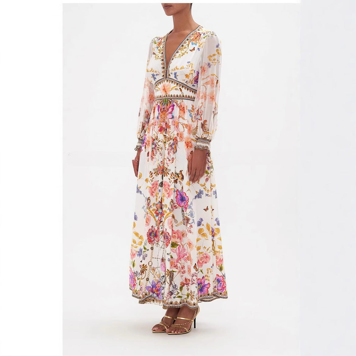 High Waist Dress