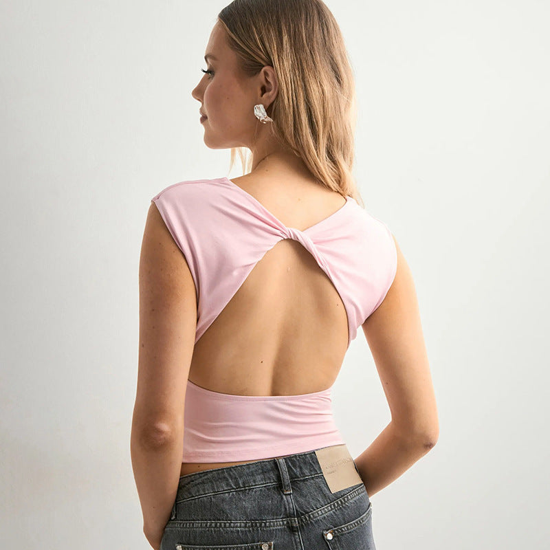 Backless Slim Top