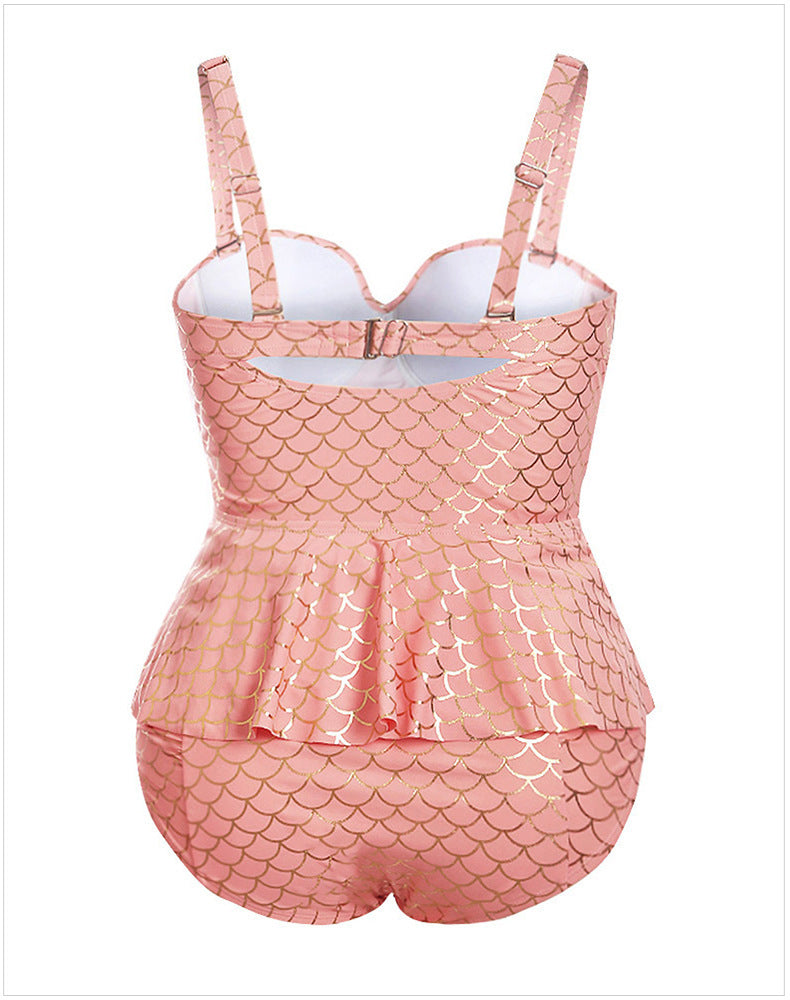 Bubble Bandeau Swimsuit
