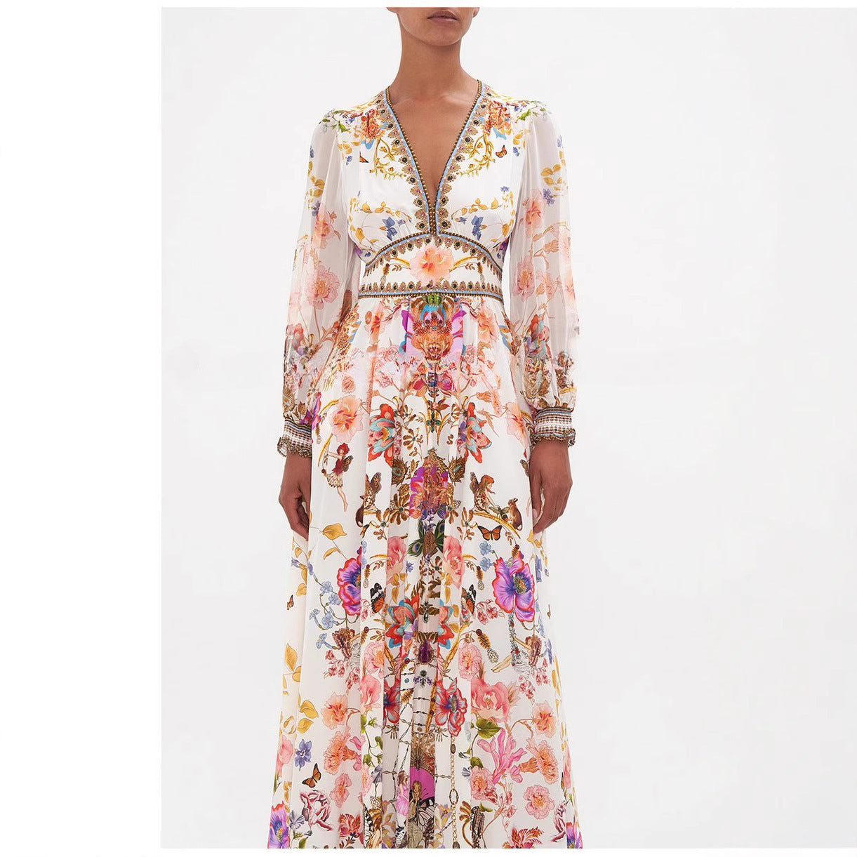 High Waist Dress