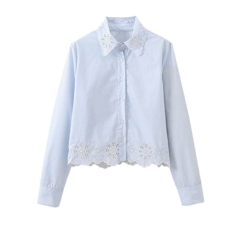 Embroidered Short Shirt