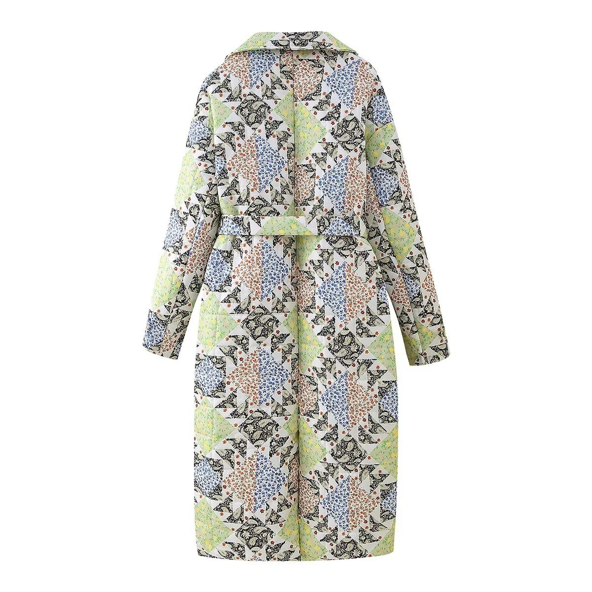 Hit Print Polo Long Cotton Jacket