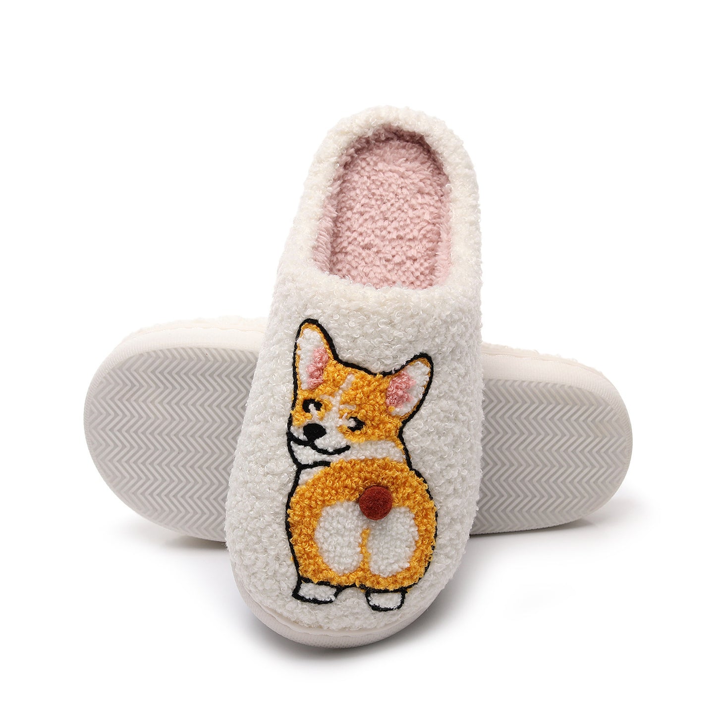 Corgi Warm Cotton Slippers
