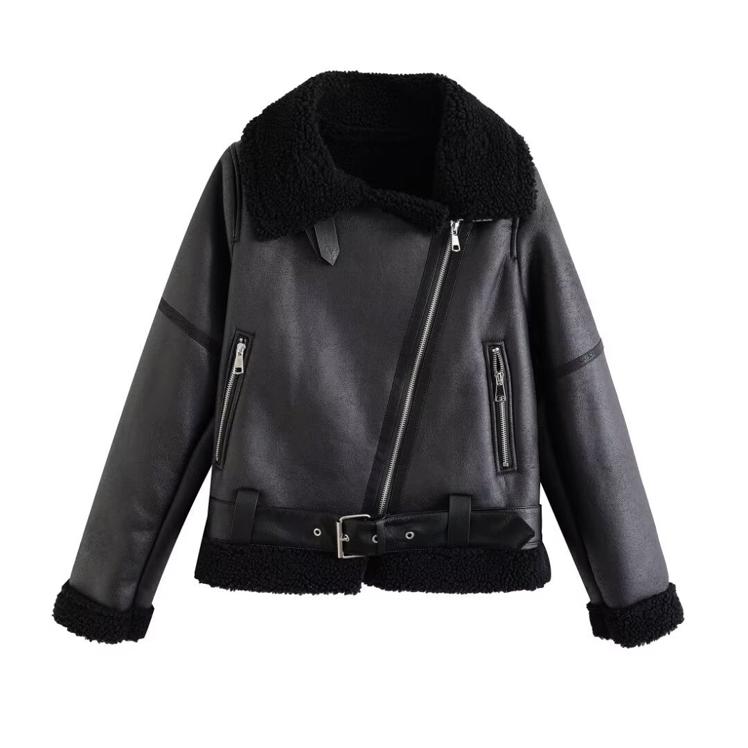 Bikerstyle Cropped Jacket