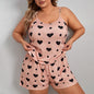 Plus Size Women's Pajamas Women's Four Seasons Homewear Camisole