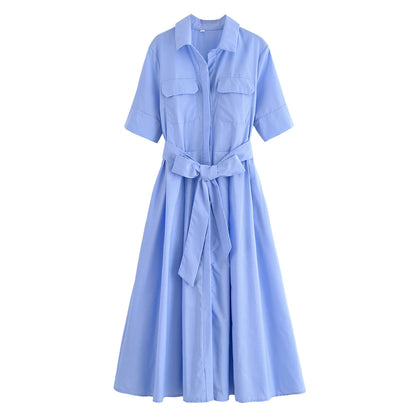 Poplin dress