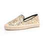 Solid Color Women's Sequin Breathable Fashion Casual Canvas Shoes