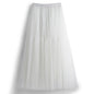 Swing Puffy High Waist Long Skirt