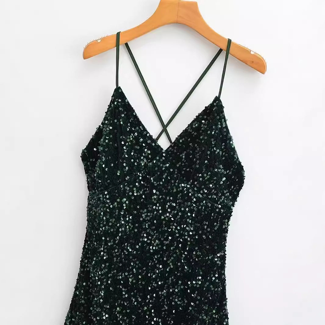 Slim-fit Draped Dress