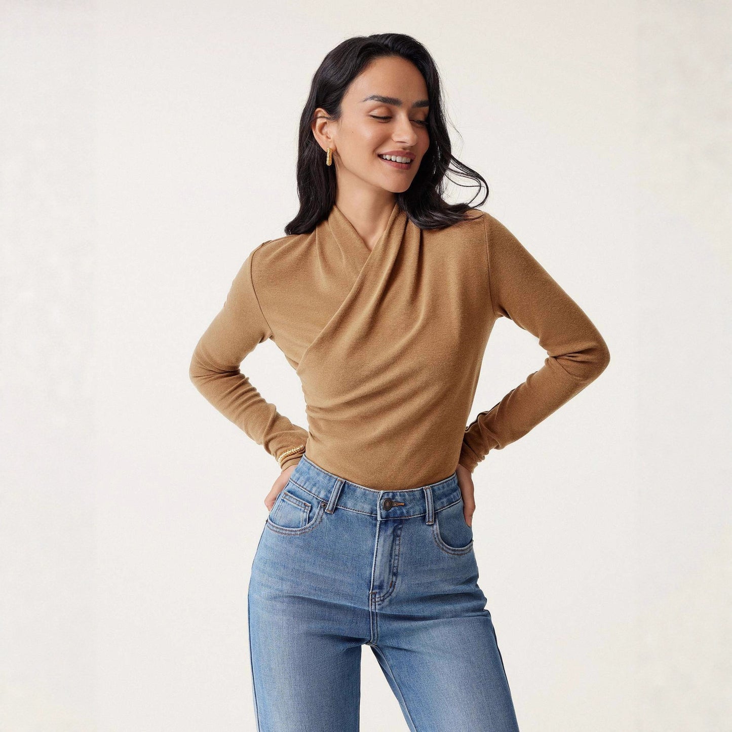 Pullover Sweater Slim Fit