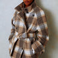 Plaid Color Coat