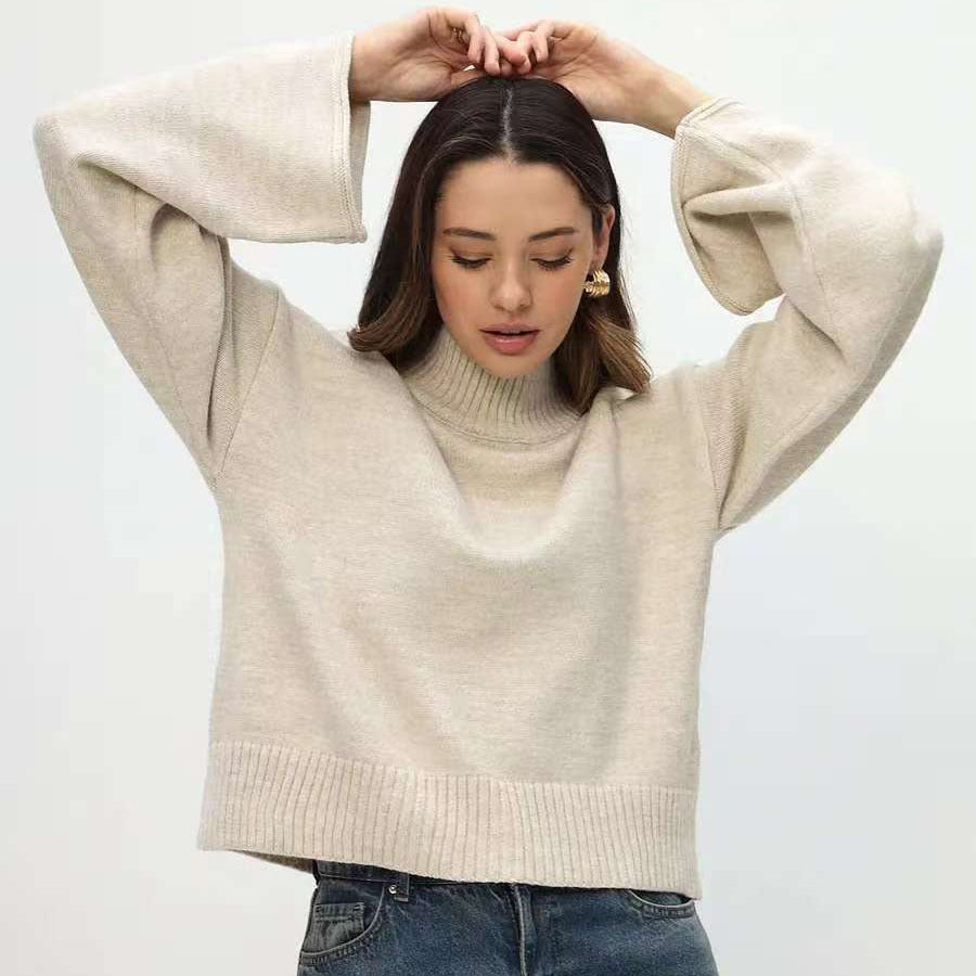 Loose Short Knitted Sweater