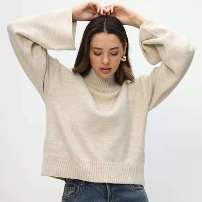 Loose Short Knitted Sweater