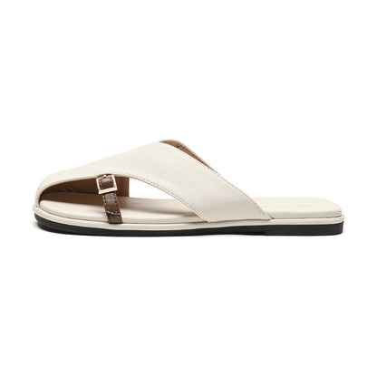 Women's Square Toe Flip-flops Summer