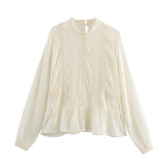 Round Neck Loose Shirt