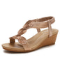 Roman Style Wedge Sandals Summer Word