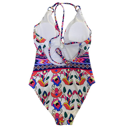 Back triangle swimsuit