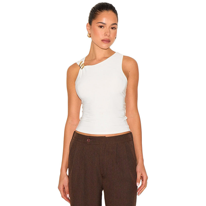 Double Shoulder Slim top