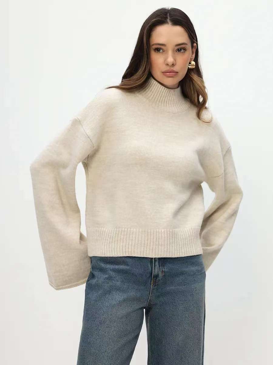 Loose Short Knitted Sweater