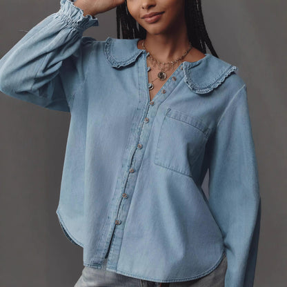 Denim Long Sleeve Shirt