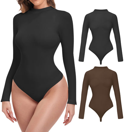 One-piece long-sleeved quick-drying sports yoga jumpsuit body-hugging bodybuilding one-piece yoga suit woman 