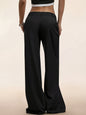 Black Suit Wide-leg Pants