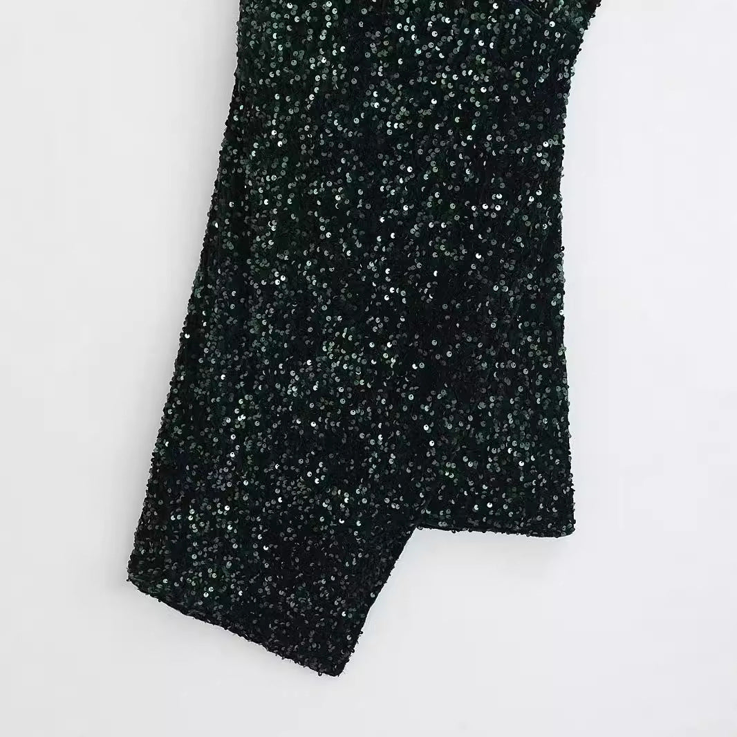 Slim-fit Draped Dress