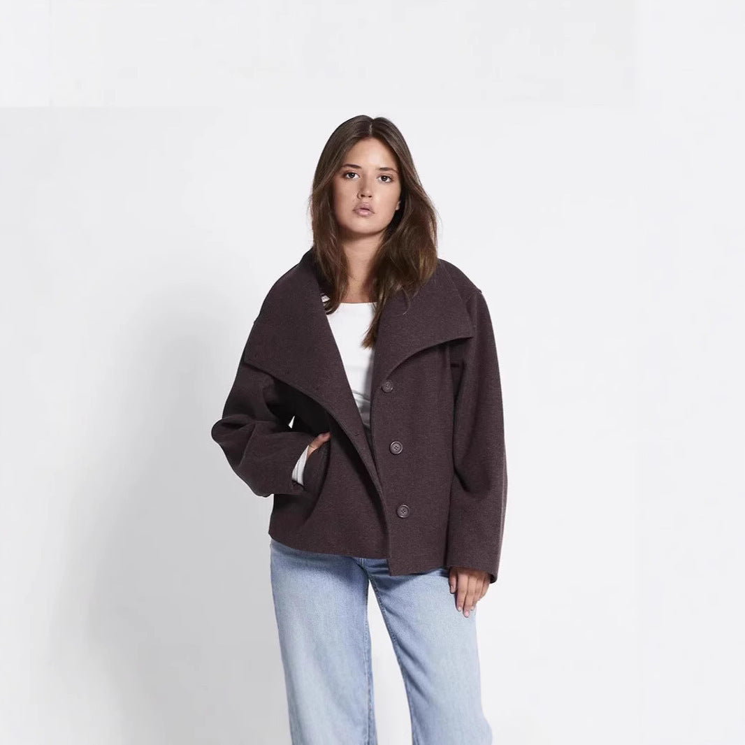 Single breasted Woolen Coat