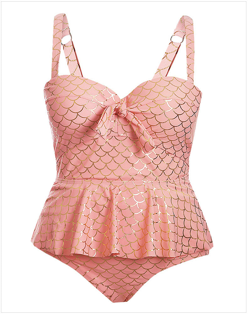 Bubble Bandeau Swimsuit