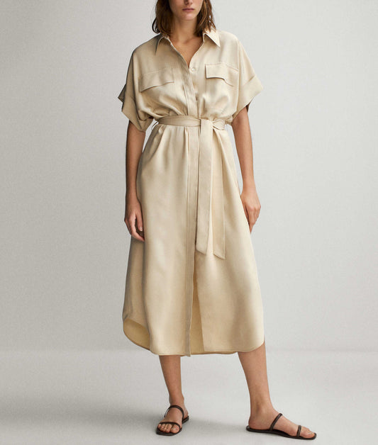 Loose Shirt Dress
