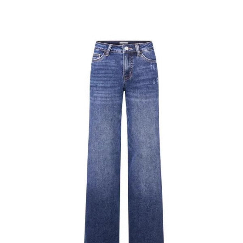 Wide-leg Pants High Waist Hip Lift Straight Loose Jeans
