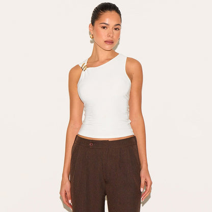 Double Shoulder Slim top