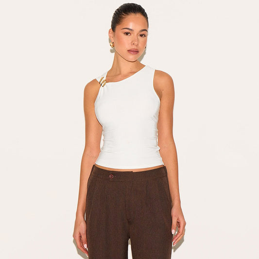 Double Shoulder Slim top