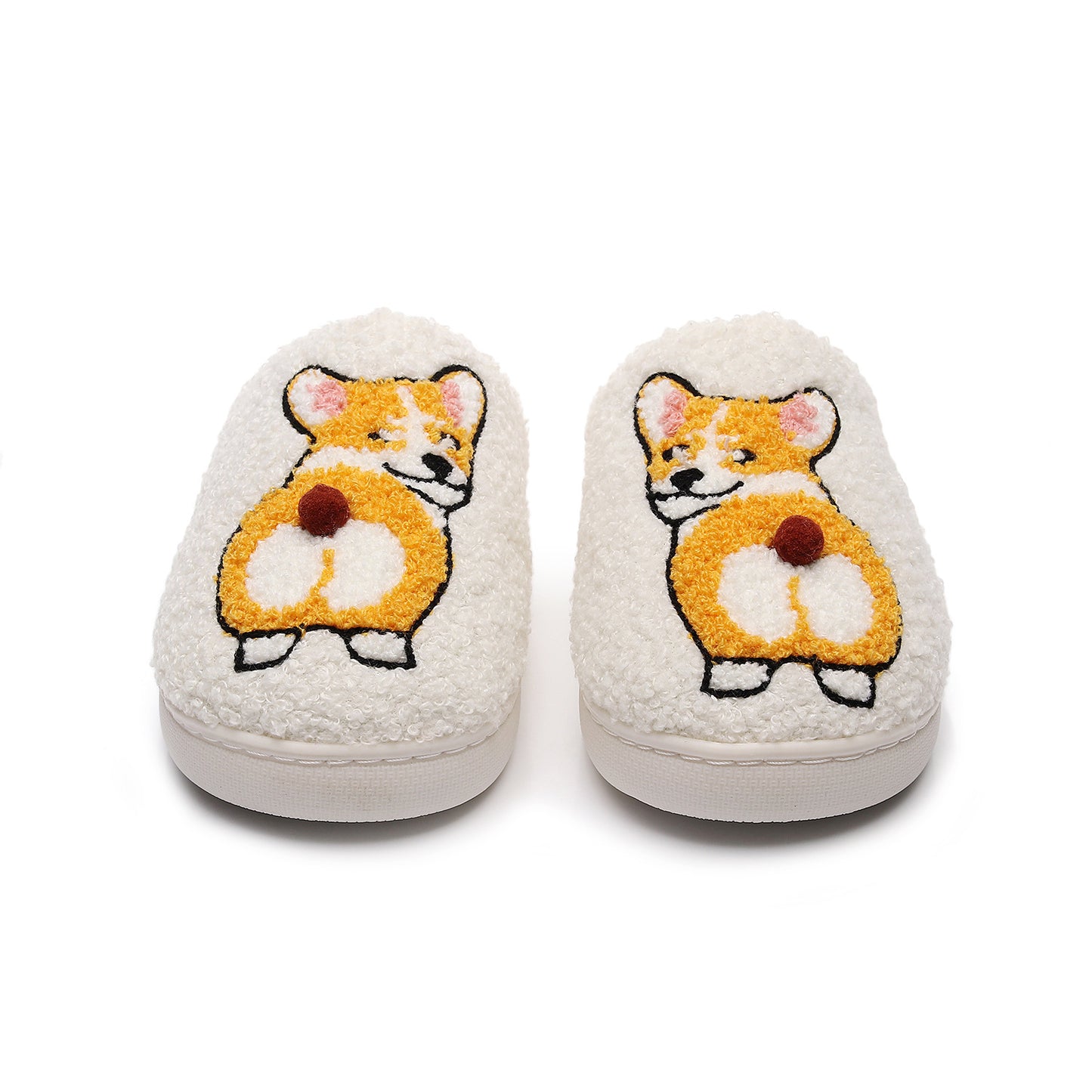 Corgi Warm Cotton Slippers