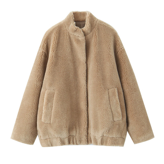 Loose Teddy Jacket
